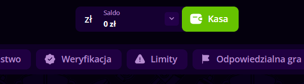 Otwórz sekcję "Wpłata"